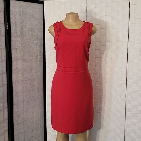BRAND NEW ANNE TAYLOR SLEEVELESS SHEATH DRESS - Picture 4 of 12